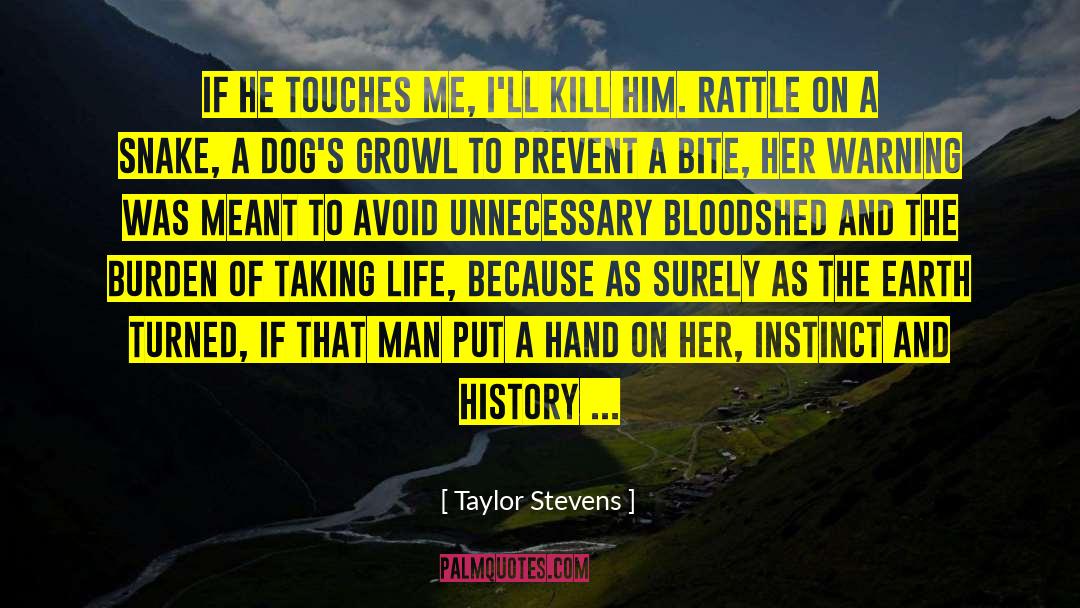 Binns And Stevens quotes by Taylor Stevens