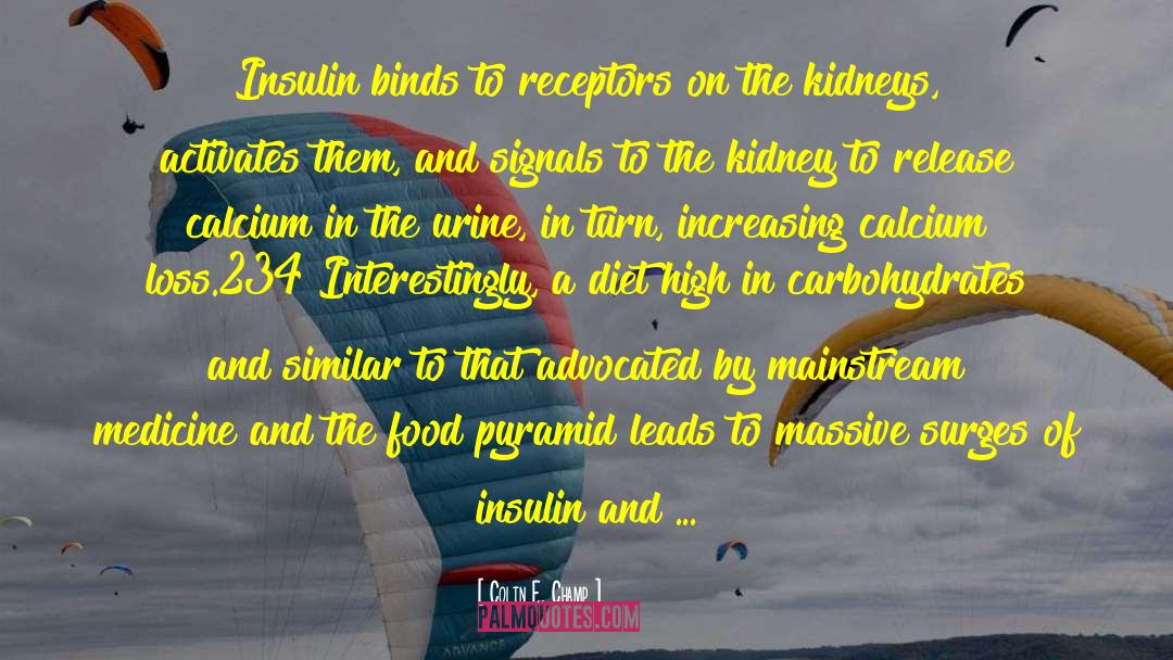 Bioassay Of Insulin quotes by Colin E. Champ