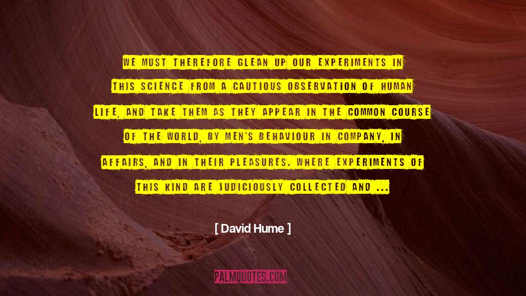 Biochemistry And Life quotes by David Hume