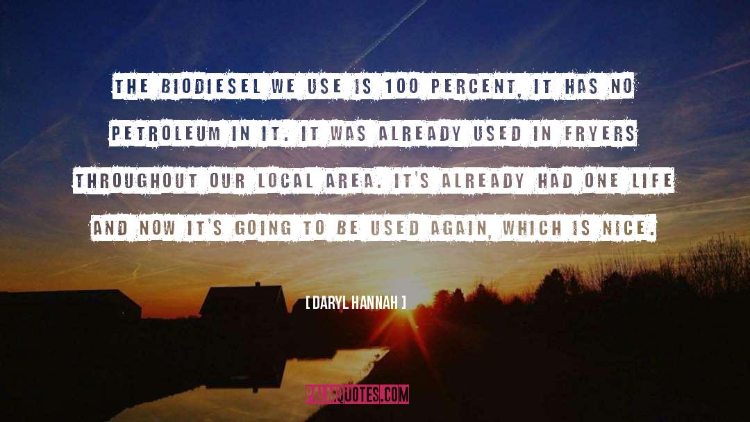 Biodiesel quotes by Daryl Hannah