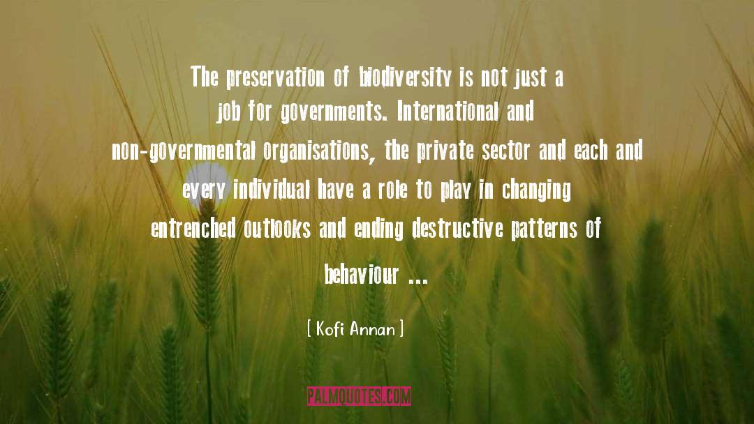 Biodiversity quotes by Kofi Annan