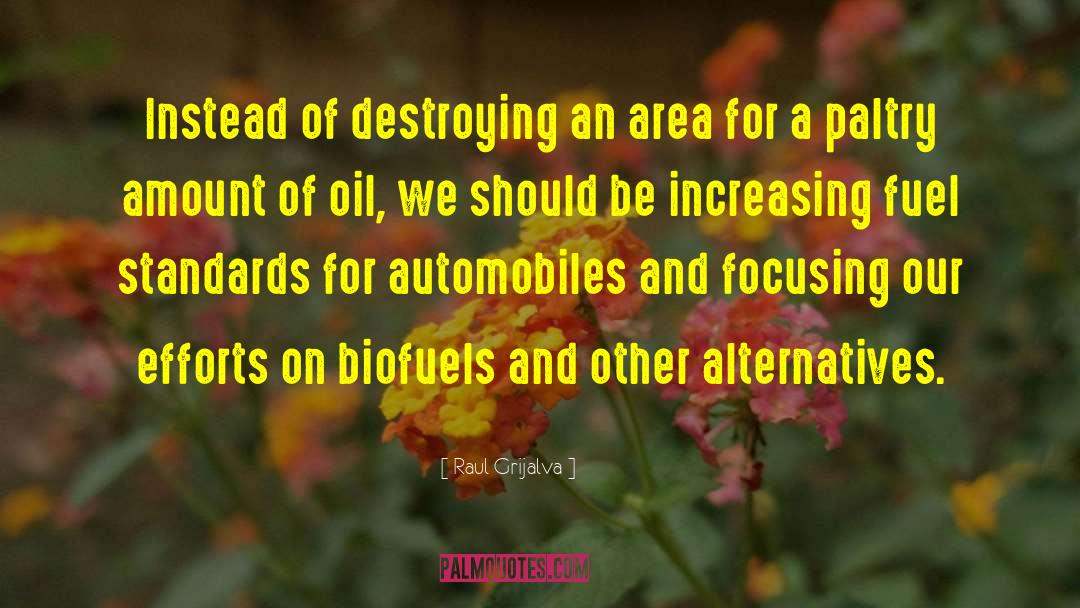 Biofuels quotes by Raul Grijalva