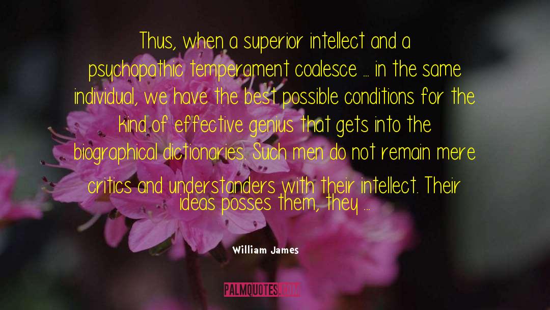 Biographical quotes by William James
