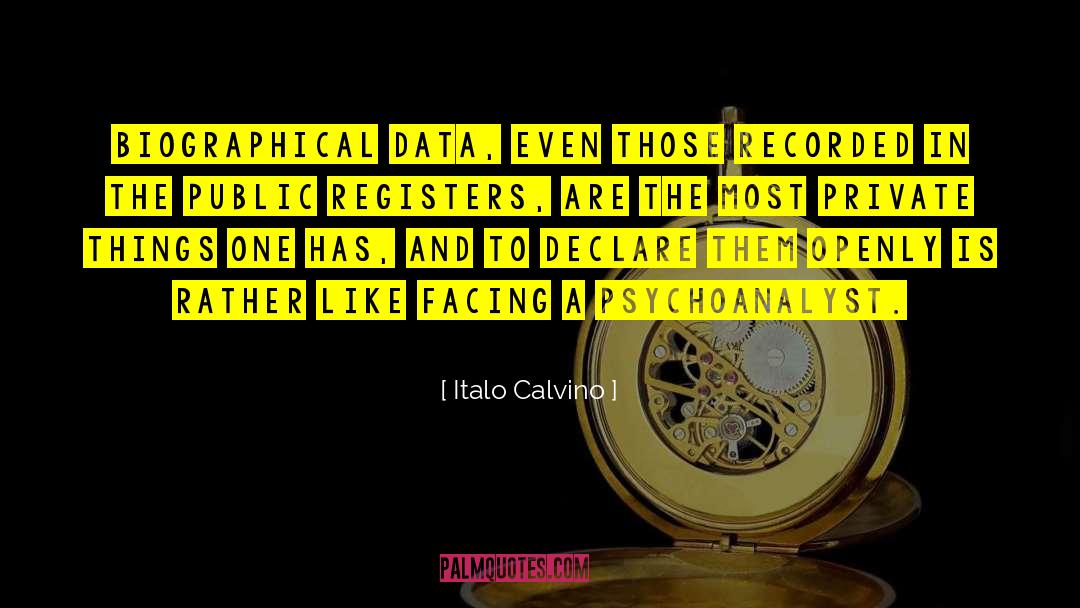 Biographical quotes by Italo Calvino