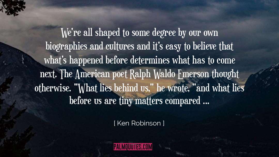 Biographies quotes by Ken Robinson