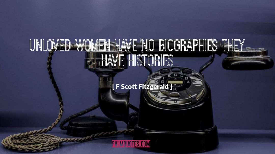 Biographies quotes by F Scott Fitzgerald