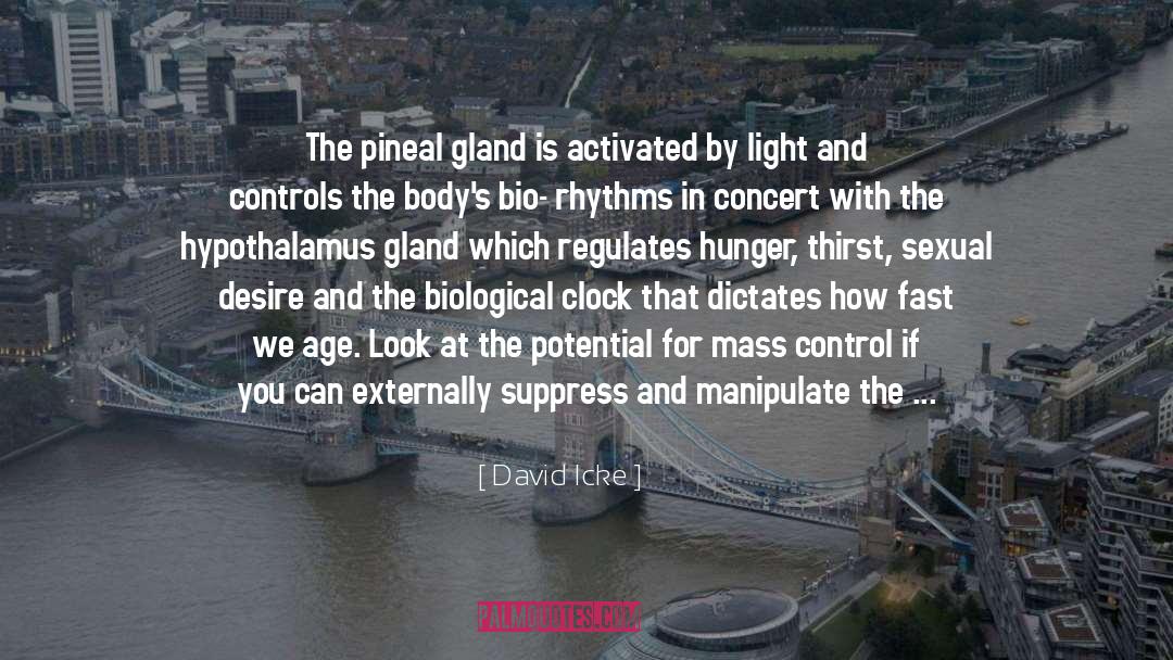 Biological Clock quotes by David Icke