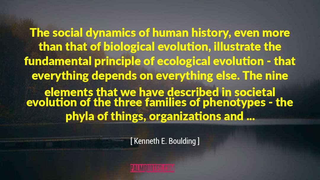Biological Evolution quotes by Kenneth E. Boulding