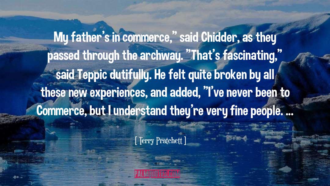 Biological Fathers quotes by Terry Pratchett