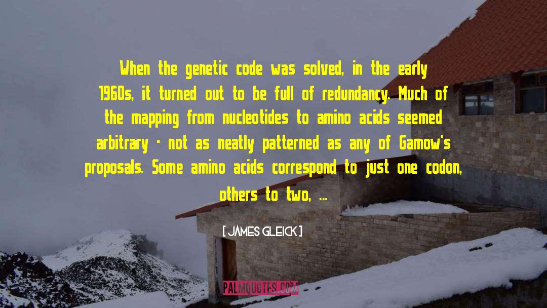 Biological Immortality quotes by James Gleick