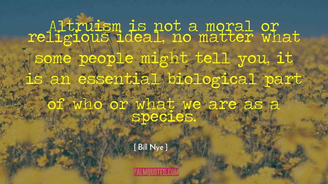 Biological Variability quotes by Bill Nye