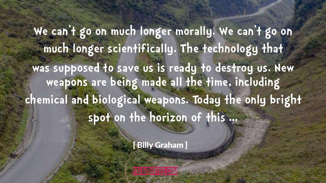 Biological Weapons quotes by Billy Graham
