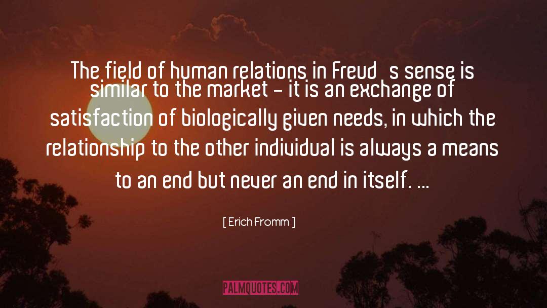 Biologically quotes by Erich Fromm