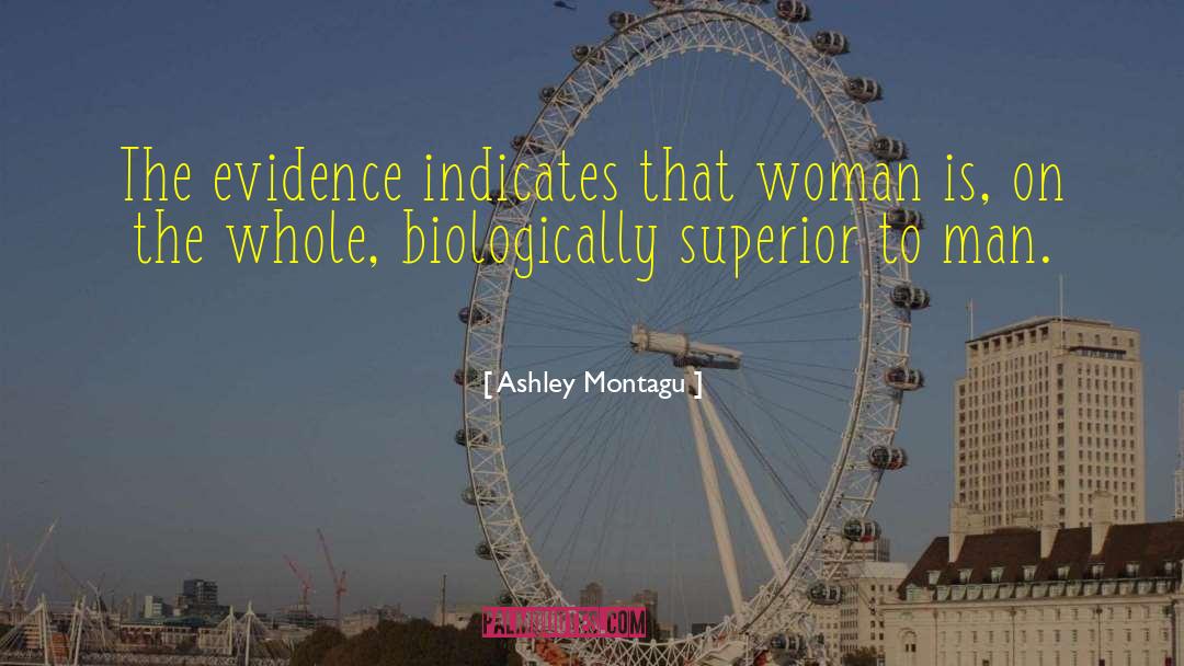Biologically quotes by Ashley Montagu