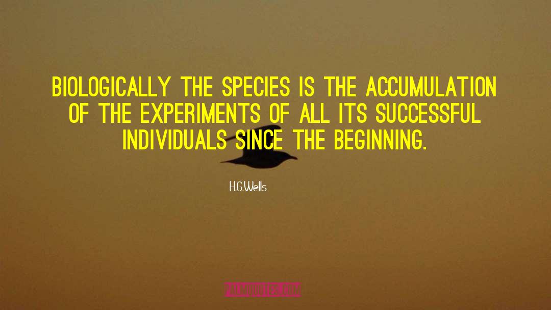 Biologically quotes by H.G.Wells
