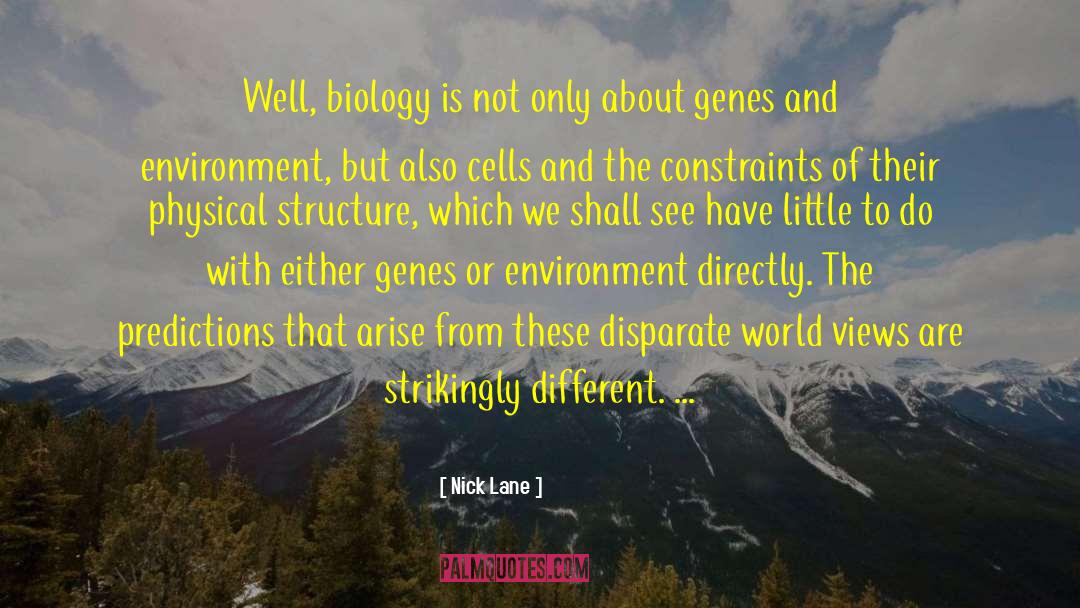 Biology quotes by Nick Lane