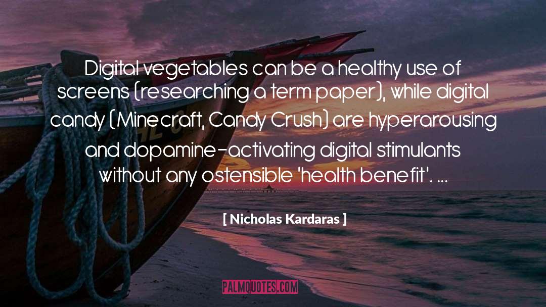 Bionics Minecraft quotes by Nicholas Kardaras