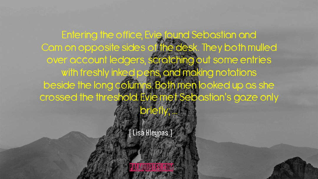 Biophilic Office quotes by Lisa Kleypas