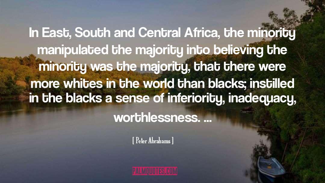 Bioregionalism Africa quotes by Peter Abrahams