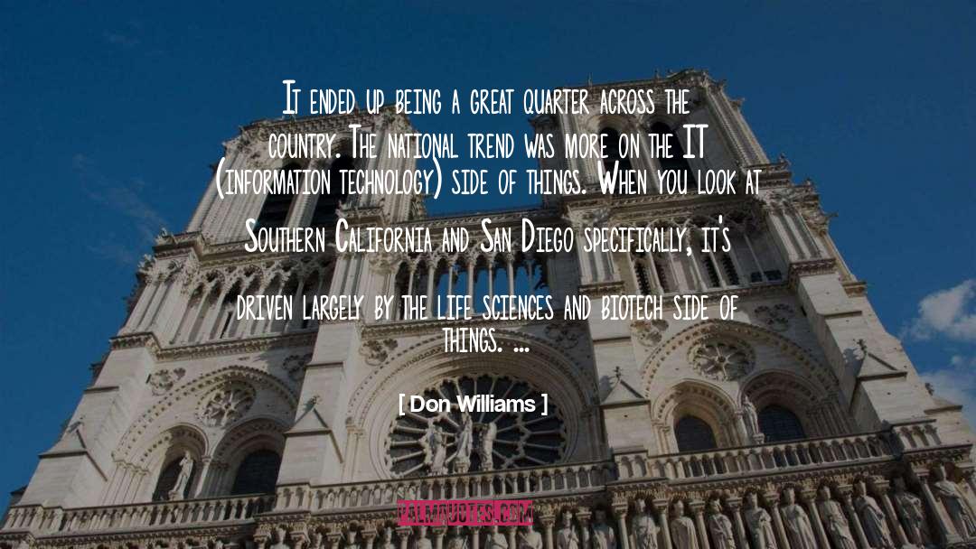 Biotech quotes by Don Williams