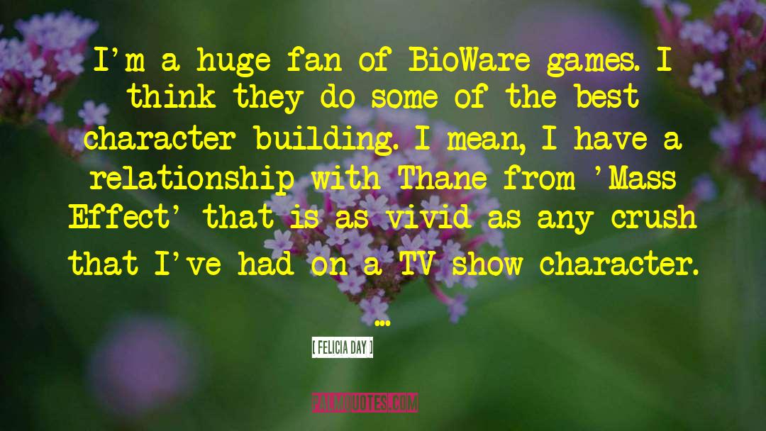 Bioware quotes by Felicia Day