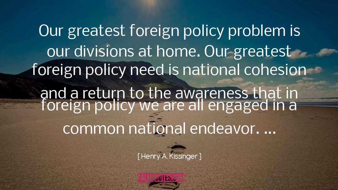 Bipartisanship quotes by Henry A. Kissinger