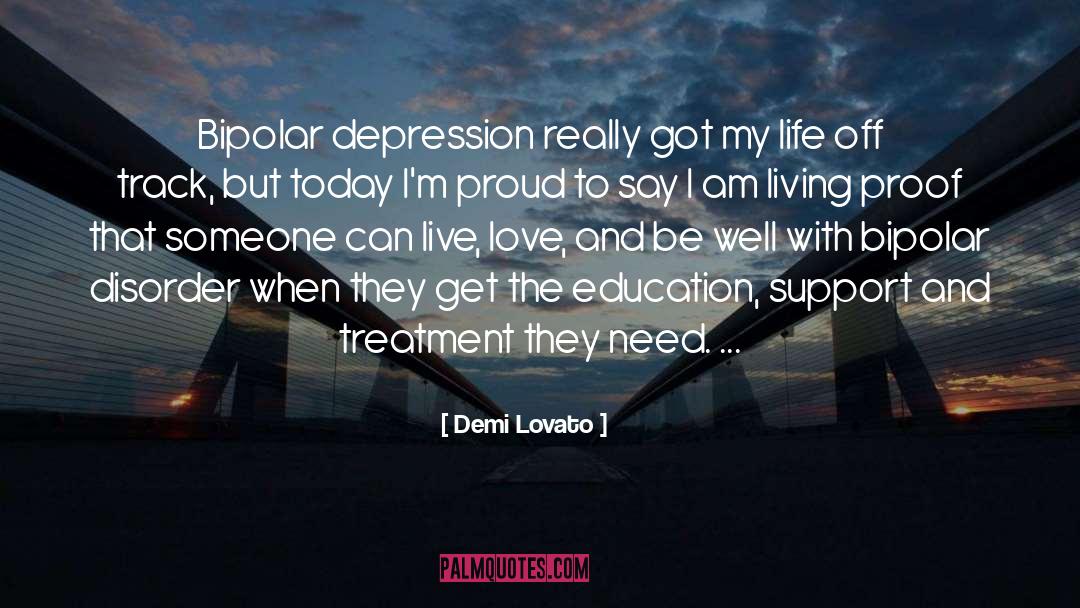 Bipolar Disorder quotes by Demi Lovato