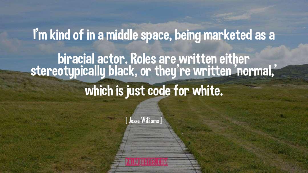 Biracial quotes by Jesse Williams