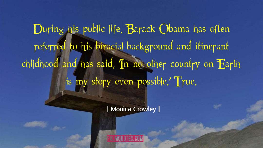 Biracial quotes by Monica Crowley