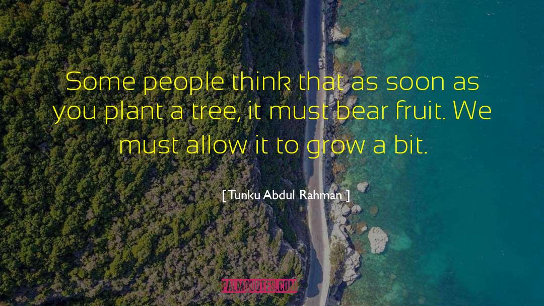 Birch Tree quotes by Tunku Abdul Rahman