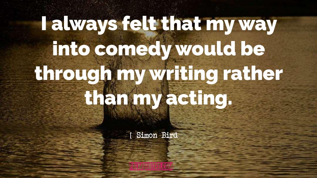 Bird Flu quotes by Simon Bird