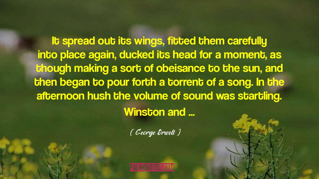 Bird Migration quotes by George Orwell