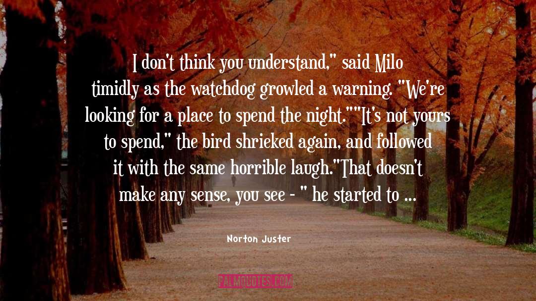 Bird quotes by Norton Juster