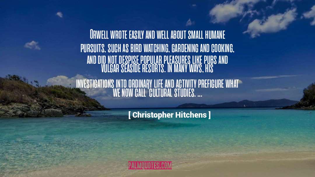 Bird Watching quotes by Christopher Hitchens