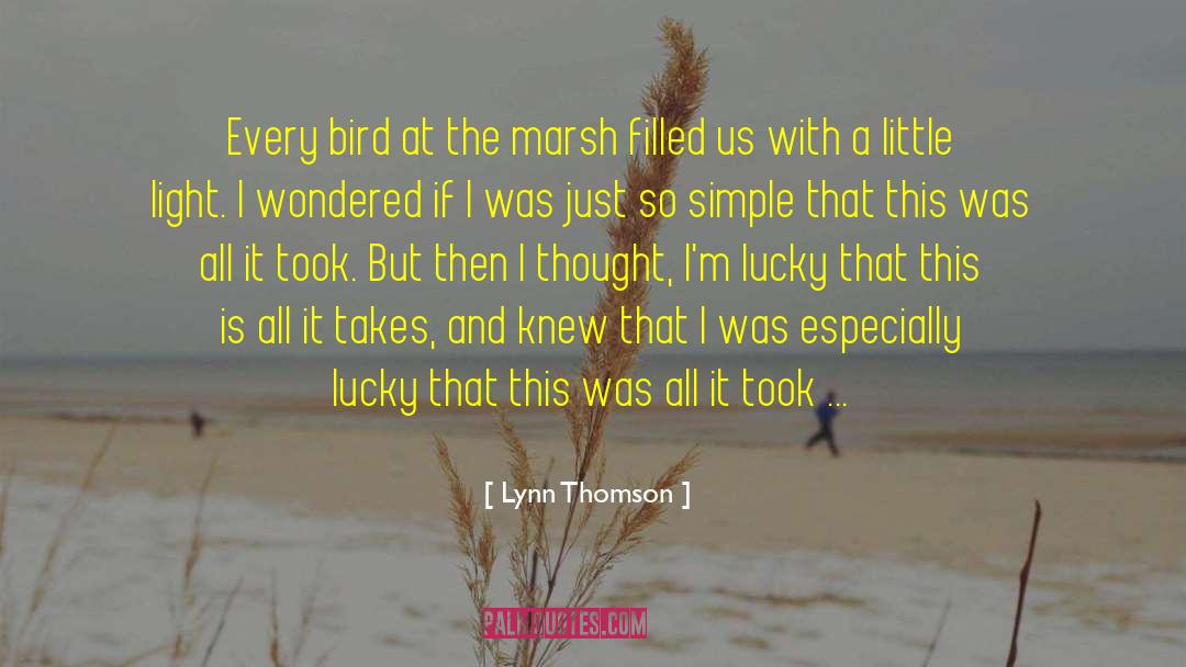Birding quotes by Lynn Thomson