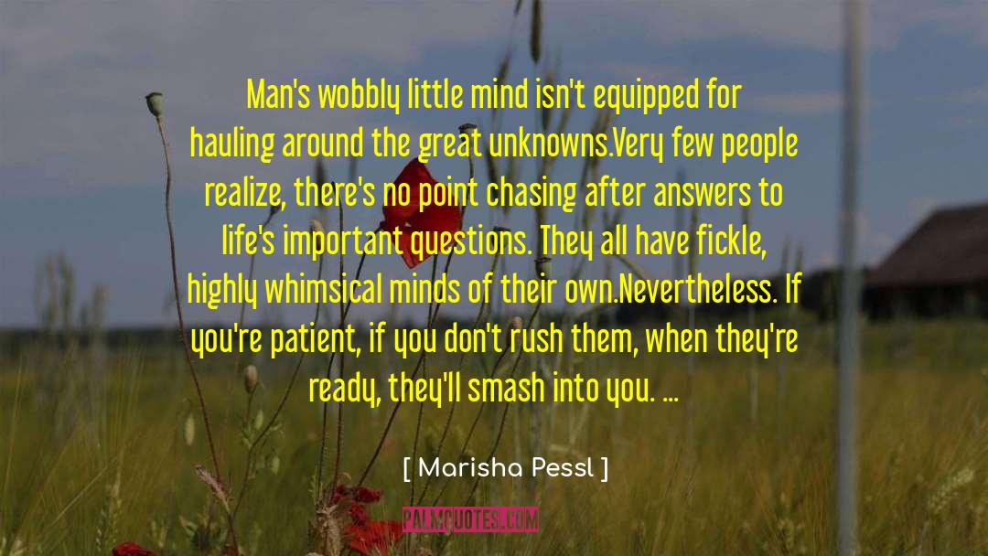 Birds Chirping quotes by Marisha Pessl