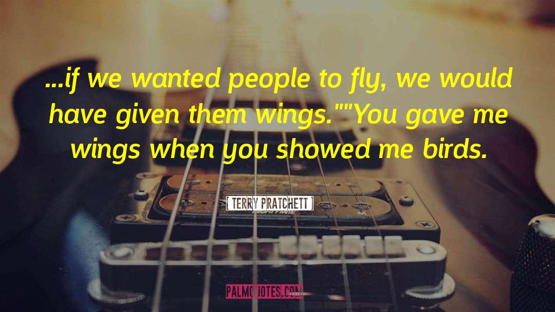 Birds N Bees quotes by Terry Pratchett