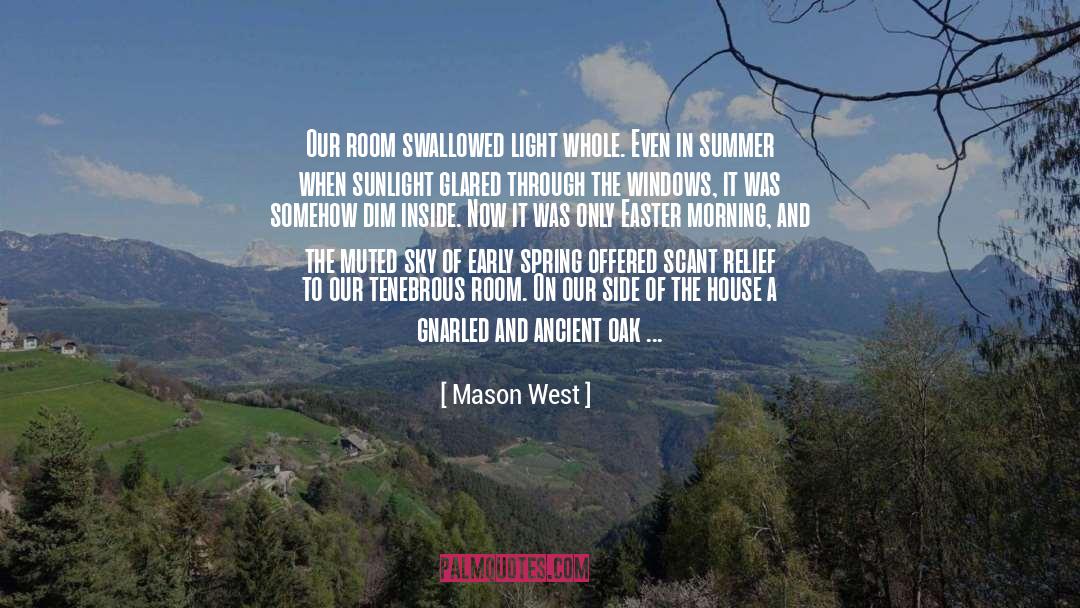 Birds Of Heaven quotes by Mason West