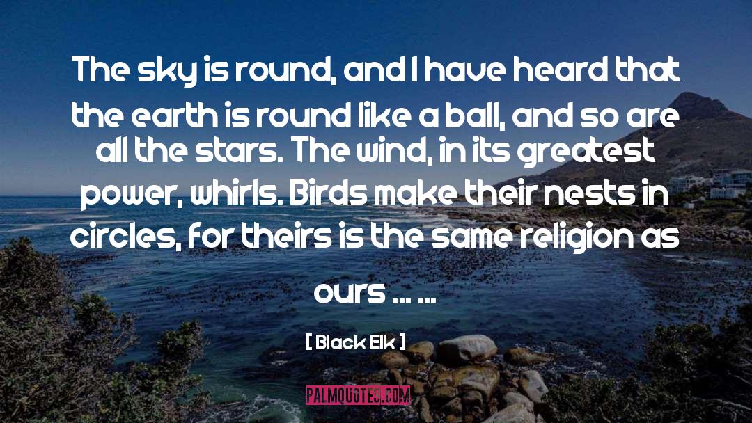 Birds quotes by Black Elk