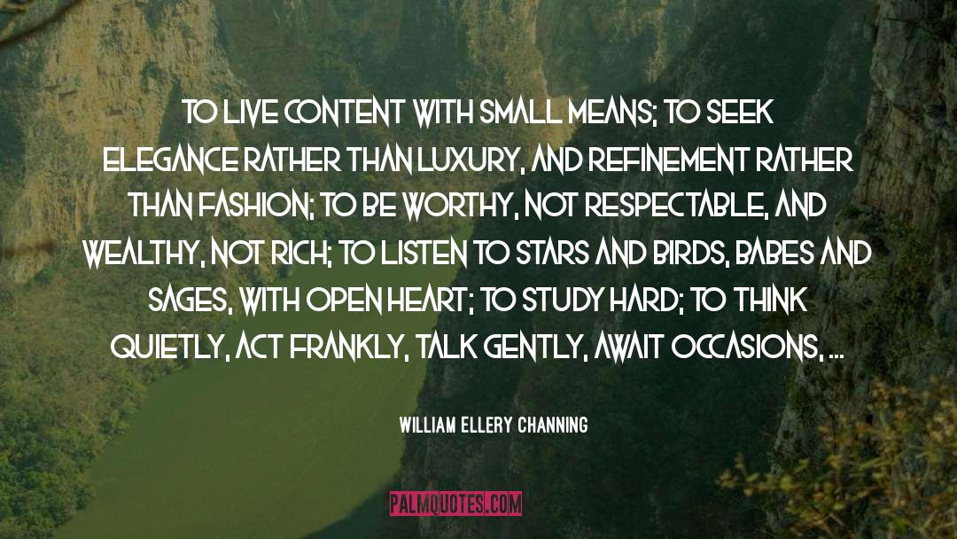 Birds quotes by William Ellery Channing