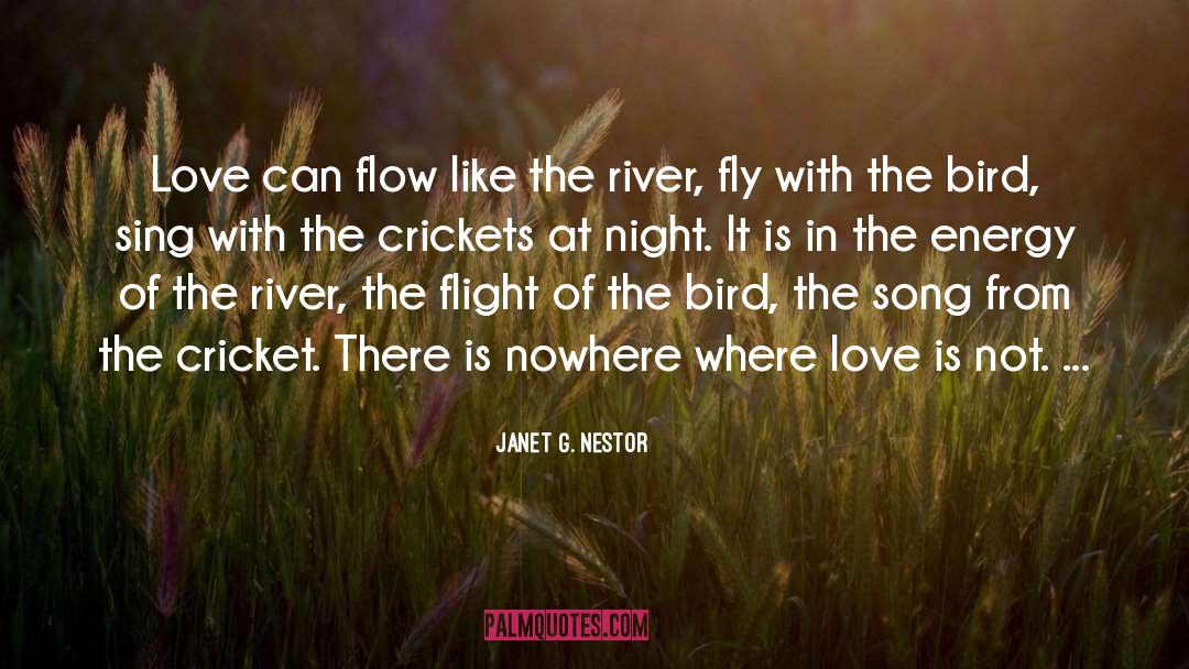 Birds Sing With Love quotes by Janet G. Nestor