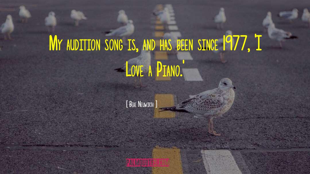 Birds Song quotes by Bebe Neuwirth