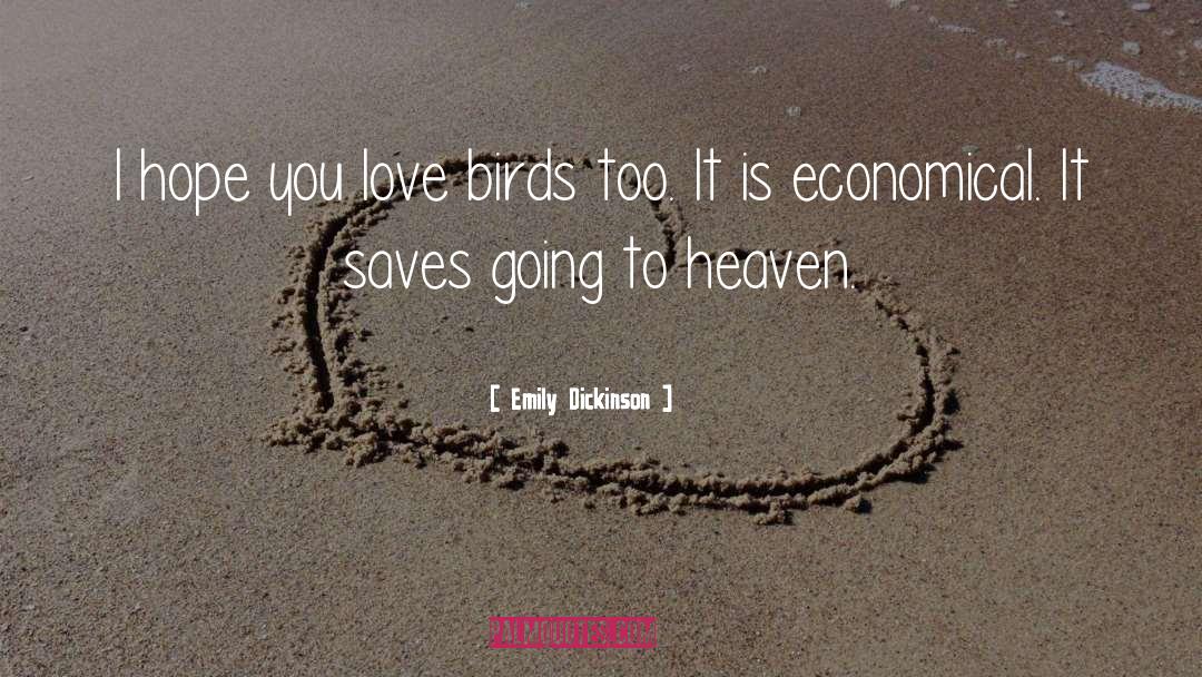 Birdsong quotes by Emily Dickinson