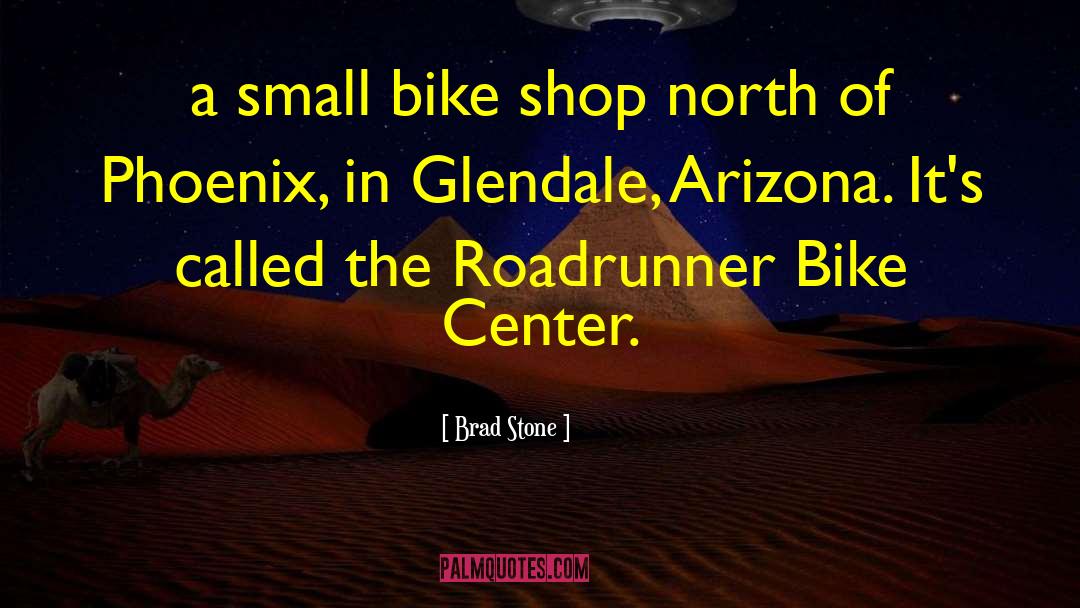 Birgfeld Bike quotes by Brad Stone