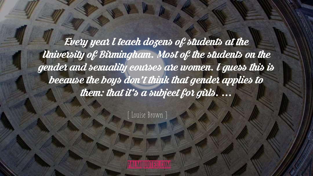 Birmingham quotes by Louise Brown