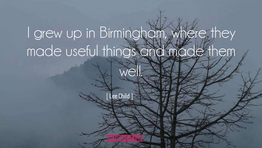 Birmingham quotes by Lee Child