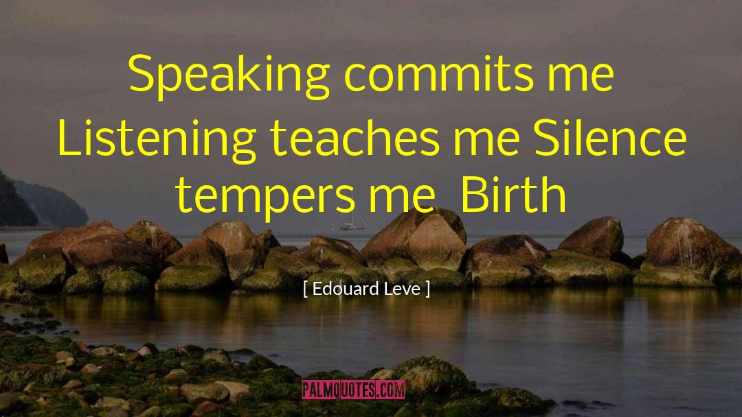 Birth Certificate quotes by Edouard Leve