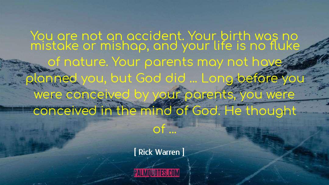 Birth Certificate quotes by Rick Warren