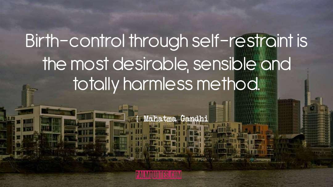 Birth Control quotes by Mahatma Gandhi