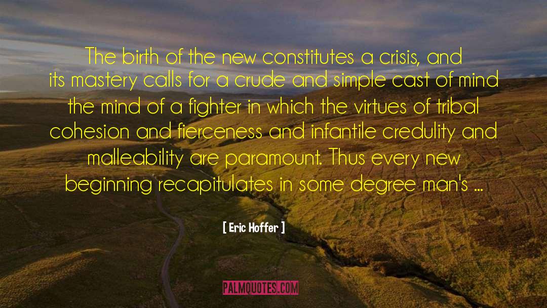 Birth Defects quotes by Eric Hoffer